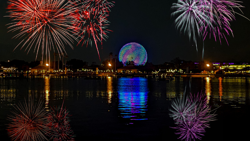 Epcot Fireworks Orlando, FL